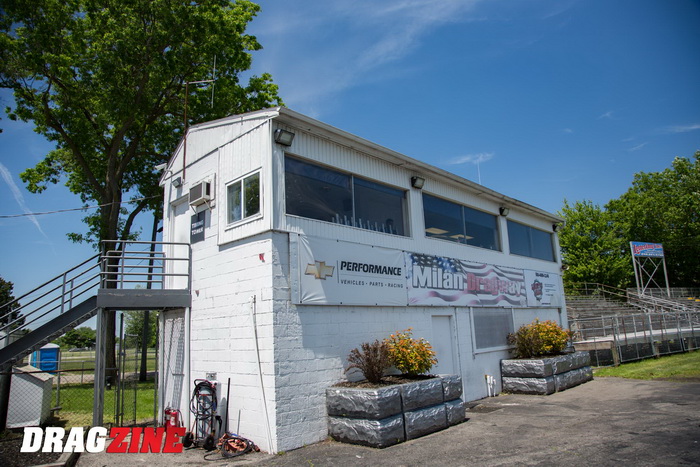 Milan Dragway - 2021 Photo From Dragzine Magazine (newer photo)